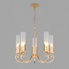 Классическая подвесная люстра 60117/5 золото Eurosvet Banci