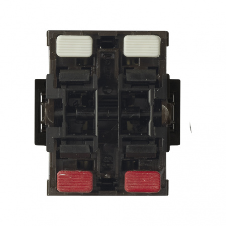 Simon 75 Мех Выключатель кнопочный сдвоенный (нормально-разомкнутый) 10АХ 250V