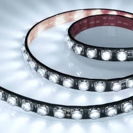 Arlight Лента герметичная FLT-PS-A42-BLACK-23mm 24V White6000 (21 W/m, IP67, 15deg, 5m) (-)