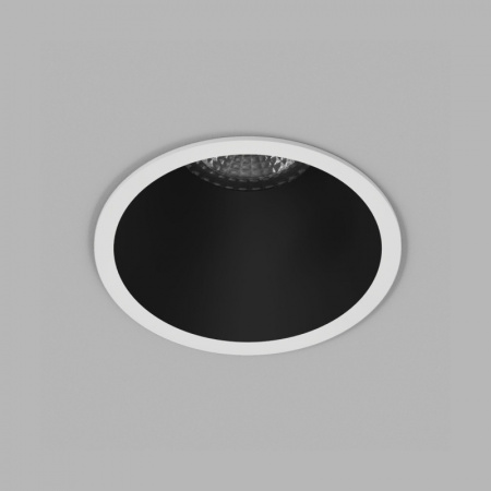 DK3026-WB Встраиваемый светильник, IP 20, 10 Вт, GU5.3, LED, белый/черный, пластик