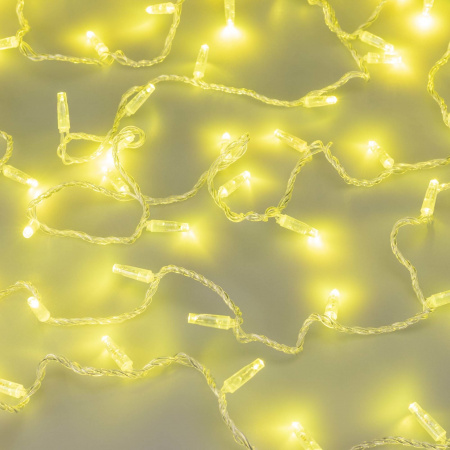 Arlight Светодиодная гирлянда ARD-STRING-CLASSIC-10000-CLEAR-100LED-STD Gold (230V, 7W) (Ardecoled, IP65)