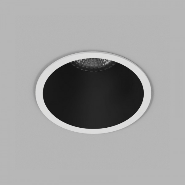 DK3026-WB Встраиваемый светильник, IP 20, 10 Вт, GU5.3, LED, белый/черный, пластик