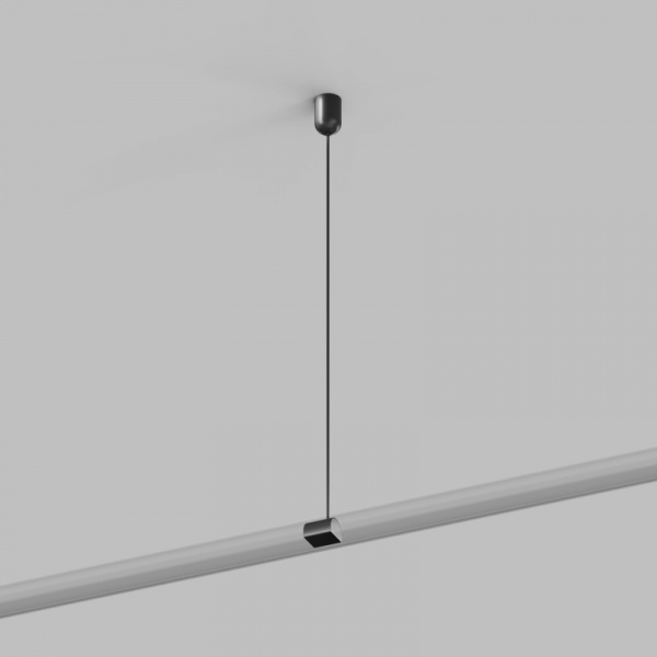 TR5537-BK Подвес для штанги серия Rod H200-1200мм, IP20, черный, сталь