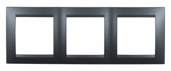 Simon 15 Графит Рамка 3-ая