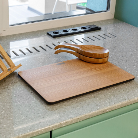 Рамка из поликарбоната на 5 постов Stark черный W0051808