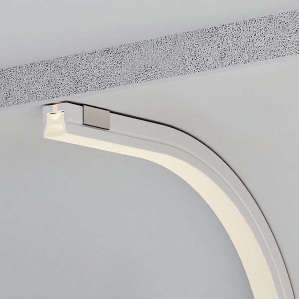 Arlight Силиконовый профиль WPH-FLEX-1212-TOP-S8-5m WHITE (Силикон)