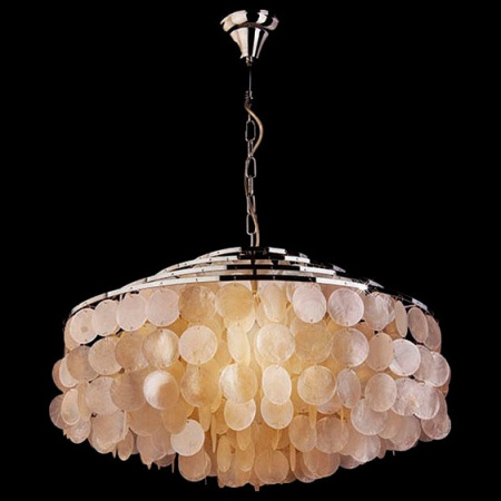 Люстра с Перламутром 3535/6 хром Eurosvet Sandra