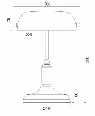 Настольный светильник Z153-TL-01-BS Maytoni Kiwi