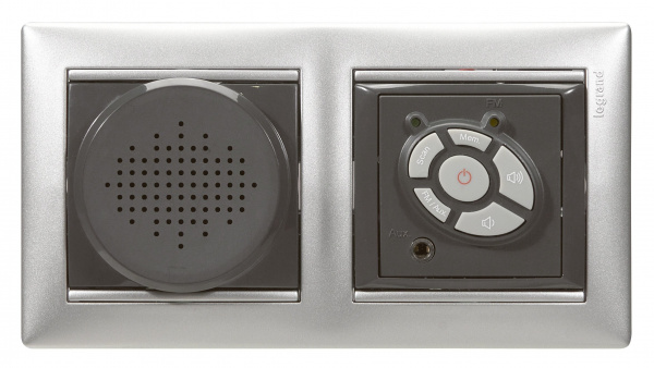 Legrand Valena Алюминий Рамка 2-ая гориз