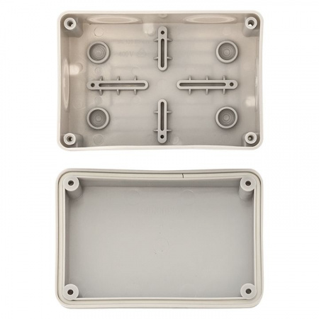 EKF PROxima Коробка распаячная КМР-050-048 пылевлагозащитная, 6 мембранных вводов, уплотнительный шнур (120х80х50)