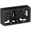 Legrand INSPIRIA Антрацит Коробка накладного монтажа - 2 поста