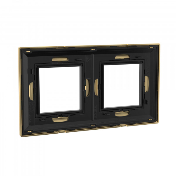 DKC Avanti Золотой Металл Рамка 4 модуля