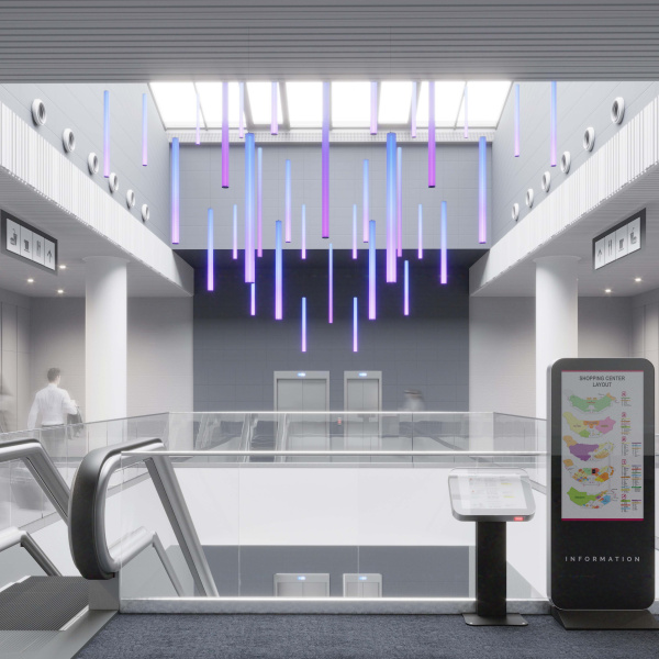 Экран Arlight SL-ROUND-D70-360deg-2000 OPAL (Пластик)