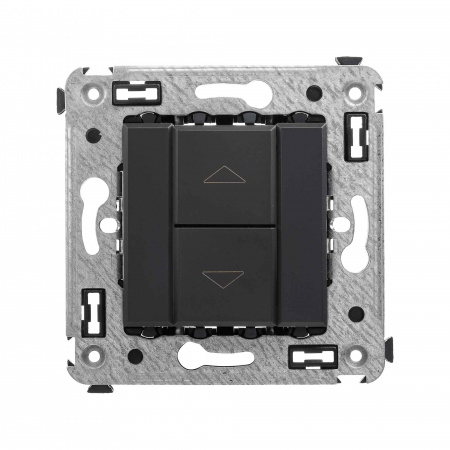 DKC Avanti Черный матовый Механизм управления рольставней