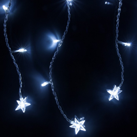 Гирлянда бахрома 1,8*0,5 м IP20 100-002 белый Eurosvet 100-002