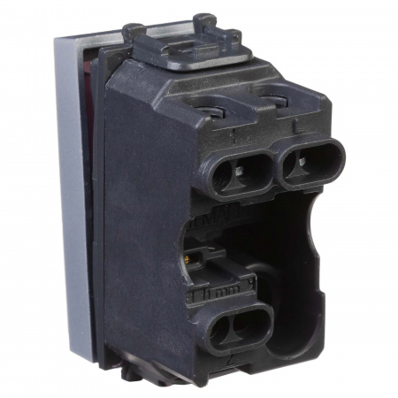 DKC Avanti Закаленная сталь Переключатель 1 модуль