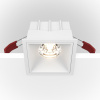 Встраиваемый светильник Downlight DL043-01-15W3K-SQ-W Maytoni Alfa