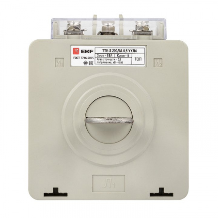 EKF PROxima Трансформатор тока ТТЕ-A-200/5А с клеммой напряжения класс точности 0,5