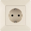 Legrand Valena LIFE DIY Сл.кость Розетка 1-ая с/з, безвинт.зажим