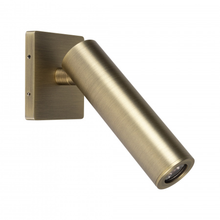 Arlight Светильник SP-READER-NB-S60x60-3W Warm3000 (BR, 20 deg, 230V) (IP20 Металл, 3 года)