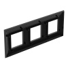 DKC Avanti Черный квадрат Рамка 6 модулей