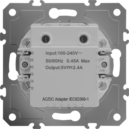 Donel USB зарядное устройство 12 Вт тип A+С, серия D16, DO12310