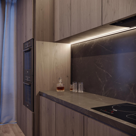 Arlight Профиль SL-KANT-H18-2000 ANOD (Алюминий)