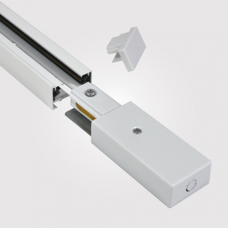 Ввод питания Skylite HSBL_0028 для накладного шинопровода 220В, белый