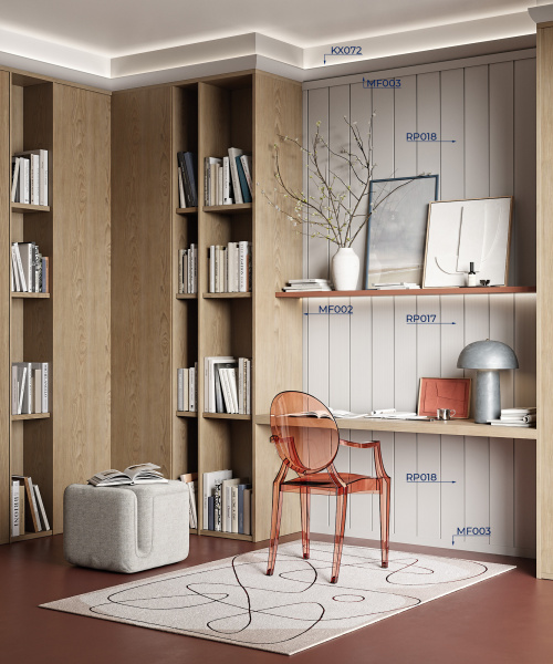 Панель RP017, 156х12, 2800мм, Экополимер/9