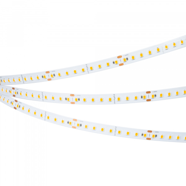 Лента UL-A126-10mm 24V Warm3000 (8 W/m, IP20, 5m) (Arlight, высок.эфф.165 лм/Вт)