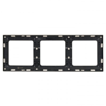 EKF PROxima Стокгольм Белый Линяя черная Рамка 3-ая