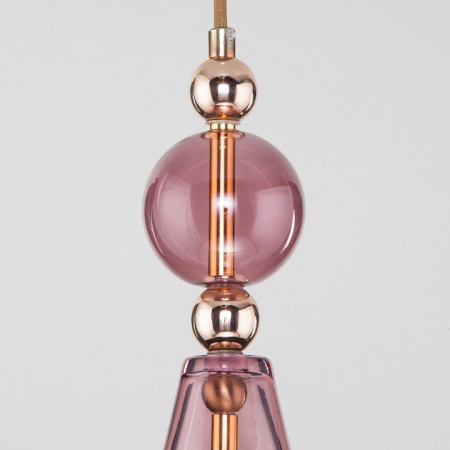 Подвесной светильник с плафоном 50202/1 Фиолетовый Eurosvet Ilario