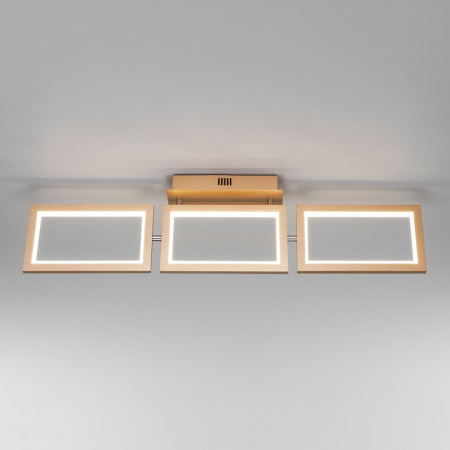 Потолочный светильник 90223/3 матовое золото Eurosvet Maya