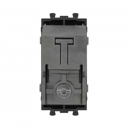 DKC Avanti Розетка оконечная 3 выхода tv 4-2400МГц для настенного кабель-канала черный