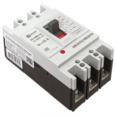 EKF Basic Автоматический выключатель ВА-99МL 63/ 32А 3P 15кА