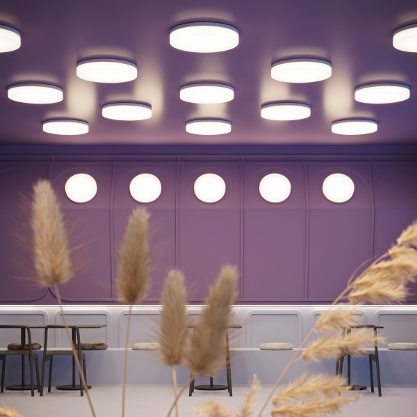 Потолочный светодиодный светильник Arlight CL-Smurf-R500-50W Day4000-Mix 037446