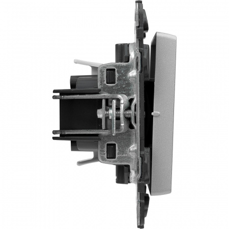 Legrand Valena LIFE DIY Алюм Выключатель 1-клавишный 10А 250В