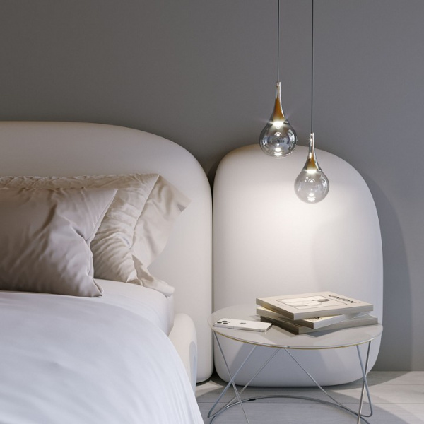 Подвесной светильник 50256/1 LED дымчатый Eurosvet Adour