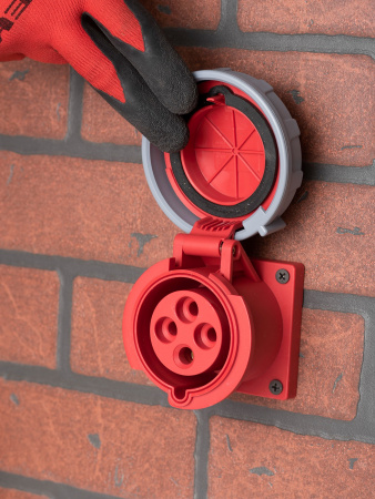 EKF PROxima Розетка стационарная внутренняя 3242 3Р+РЕ 32А 380В IP67