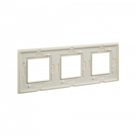 DKC Avanti Белый Стекло Рамка 6 модулей