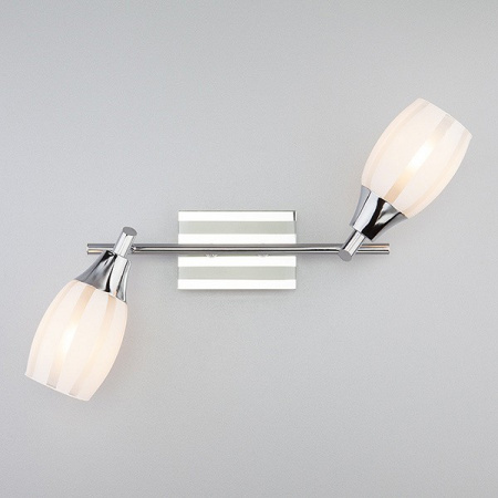 Бра с плафонами 20129/2 хром Eurosvet Meridiane