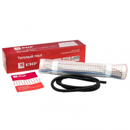 EKF Proxima Мат нагревательный двухжильный "Уют" 3,5 кв. м. 525 Вт