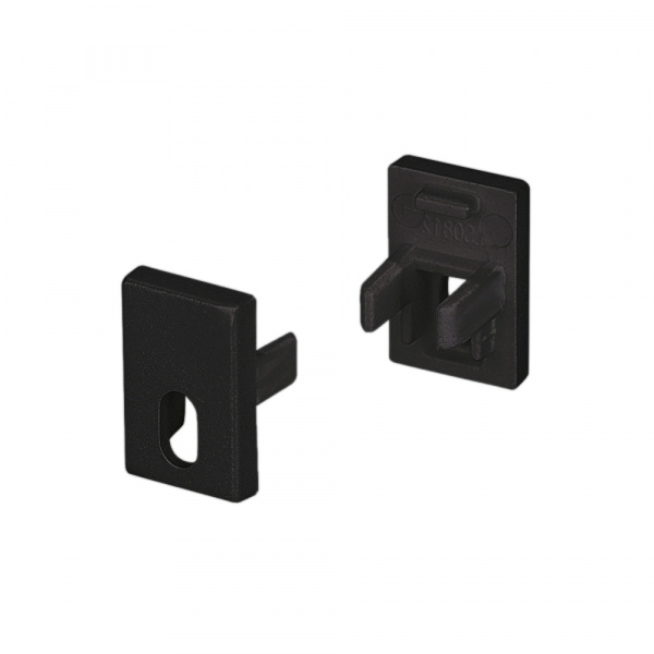 Arlight Заглушка SL-MINI-8-H12 BLACK с отверстием (Пластик)