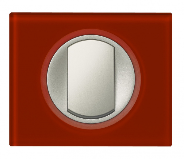 Legrand Celiane2 Смальта кармин Рамка 1-я (2 мод)