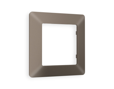 Рамка ALFA Line (Темная бронза матовый) 1-ая AF110631