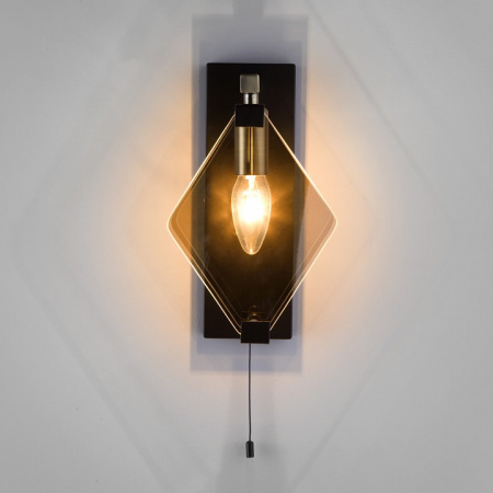 Бра в стиле лофт 60116/1 черный Eurosvet Aragon