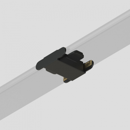 Соединитель прямой для треков Air, серия Base, пластик, чёрный