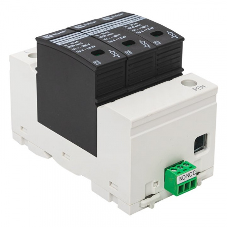 EKF PROxima Ограничитель импульсных напряжений ОПВ-C/3P In 20кА 400В с сигн.