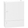 SE RESI9 MP (Mini Pragma) Бокс навесной с белой дверью 2 ряда/24 модуля, IP40, IK07, 63А, 2 клеммы, Италия