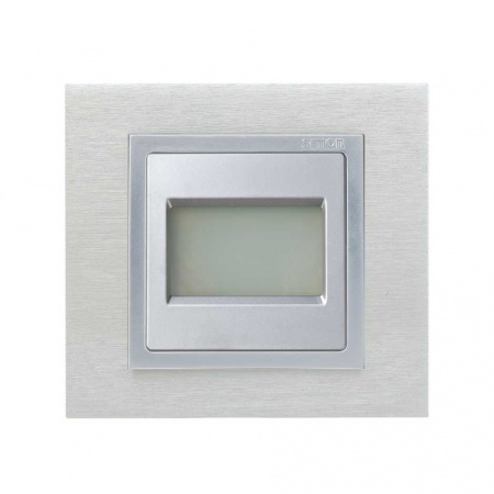 Simon 82 Алюминий Накладка на индикатор сист. "ждите-входите"